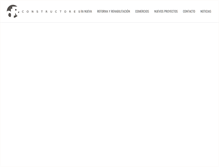 Tablet Screenshot of drconstructores.com